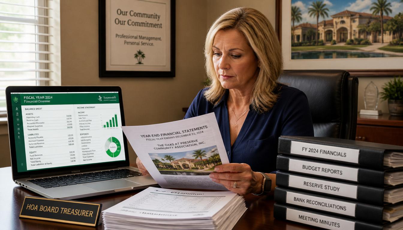 Read more about the article What Is Florida HOA Fiscal Year Reporting?