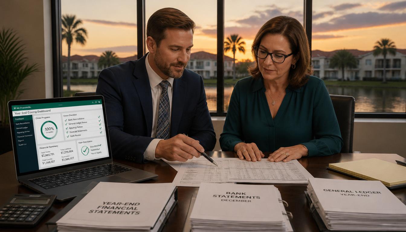 Read more about the article How Do HOA CPAs Handle Year-End Closing?